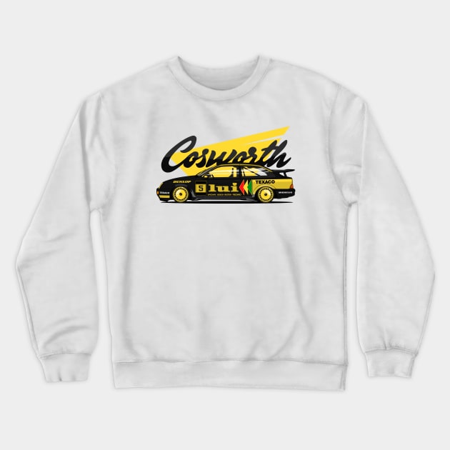 SIERRA RS500 COSWORTH LEGEND Crewneck Sweatshirt by shketdesign